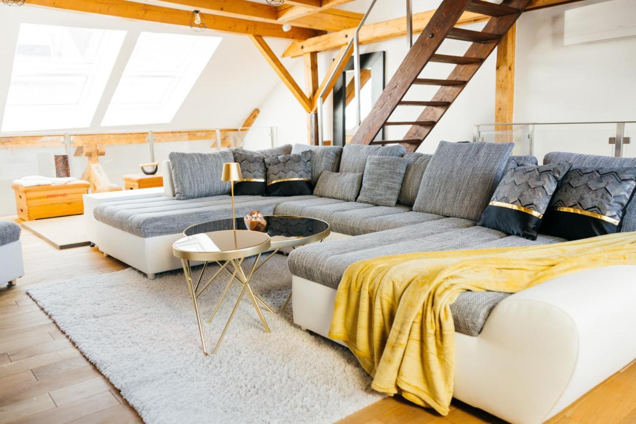 Heimatel - Luxury Penthouse Loft Apartment Ravensburg Ngoại thất bức ảnh