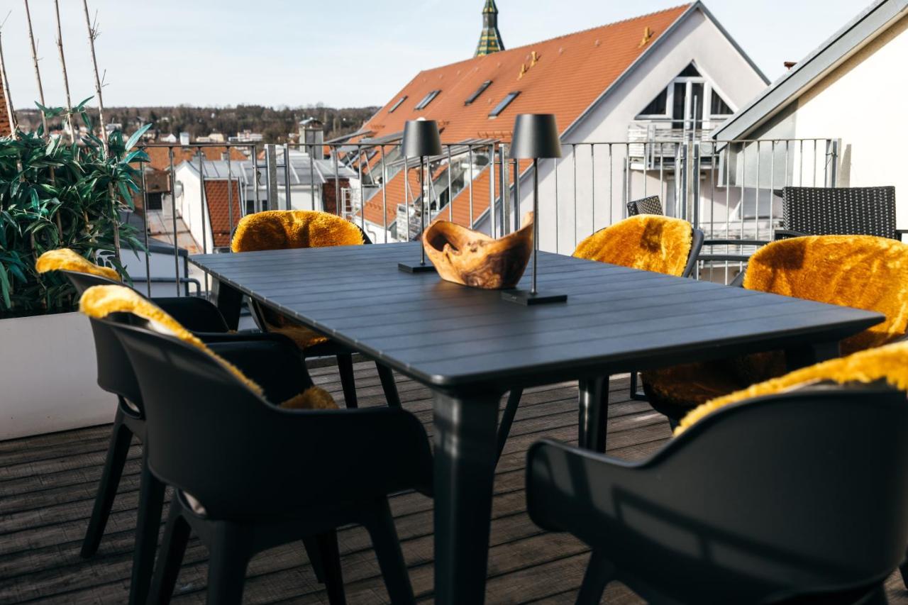 Heimatel - Luxury Penthouse Loft Apartment Ravensburg Ngoại thất bức ảnh