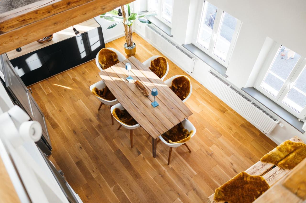 Heimatel - Luxury Penthouse Loft Apartment Ravensburg Ngoại thất bức ảnh